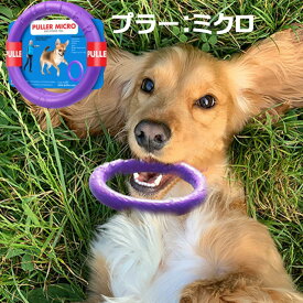 PULLER MICRO　プラーミクロ・極小サイズ2個1組☆プラーはドーナッツ型のドッグトレーニング玩具★犬のおもちゃ♪丈夫！こわれにくい！【1個まで追跡可能メール便でお届け】