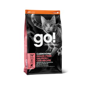 GO! SOLUTIONS カーニボア サーモン+コッド キャット 7.25kg　グレインフリー　猫のごはん