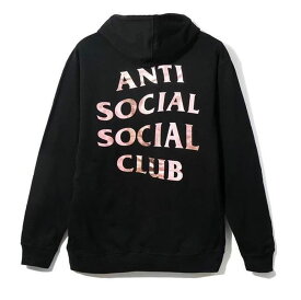 アンチソーシャルソーシャルクラブ(ANTI SOCIAL SOCIAL CLUB)スウェットパーカー/フーディー/メタリックブラック ASSC Stressed Hoodie【あす楽対応_関東】
