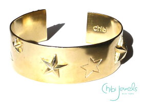 Chibi Jewels（チビジュエルズ）スーパースター星のバングルブレスレット/Super Star Cuff Bracelet/B153【あす楽対応_関東】
