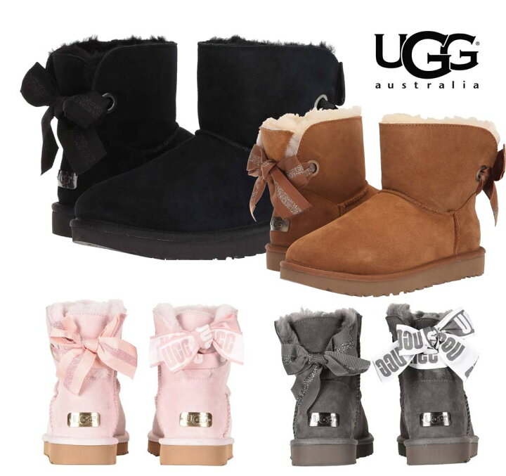 楽天市場】【22cm】UGG アグ Customizable Bailey Bow Mini 小さい 