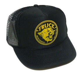 【正規販売店】トラックブランド（Truck Brand）TIGER-MESH タイガー柄メッシュキャップ/ブラック【あす楽対応_関東】
