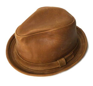 yK̔Xzj[[Nnbg New York Hat {v U[ nbg tFh 9290 RUST Vintage Leather Fedora 9204 Lambskin Fedora ubN uE Y ̓ 2025 fB[X Xq USA