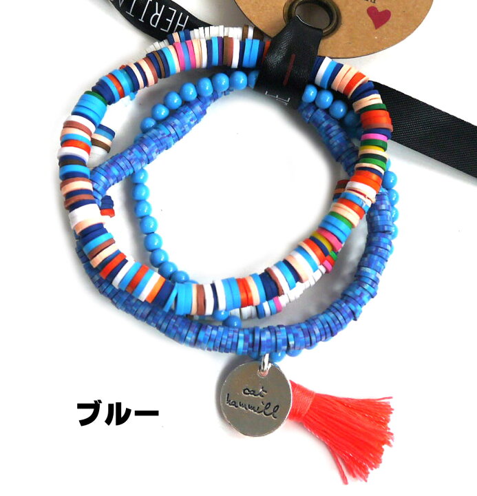 キャットハミル cat hammill bracelet Amazon CAT HAMMILL キャットハミル ブレスレットセット シルバー ブラック テグス ペア 海外ブランド ブレスレット 通販