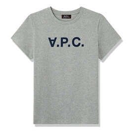 A.P.C.(アーペーセー) ロゴTシャツ メンズ 半袖クルーネック フロッキープリント【あす楽対応_関東】