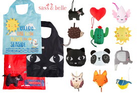 サスアンドベル sass＆belle エコバッグ 折りたたみバッグ ナイロン トートバッグ レジ袋