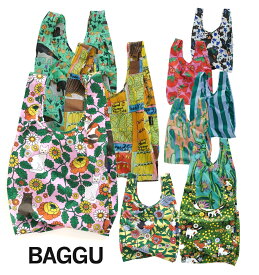 【柄タイプ】BAGGU(バグゥ)エコバッグ/スタンダードバグー/STANDARD BAGGU/ナイロントートバッグ/レジバッグ【あす楽対応_関東】