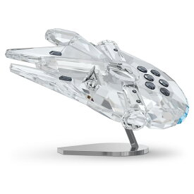 スワロフスキー SWAROVSKI スターウォーズ ミレニアム・ファルコン Star Wars Millennium Falcon クリスタルオブジェ フィギュア スワロフスキー社製　置物 5619212【Disneyzone】