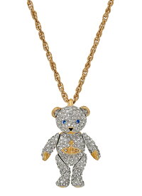 ヴィヴィアンウエストウッド クリスタルテディベアペンダント TEDDY PENDANT ロングネックレス Vivienne Westwood