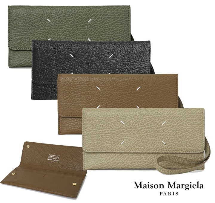 楽天市場】Maison Margiela メゾン マルジェラ レザー長財布 札入れ 