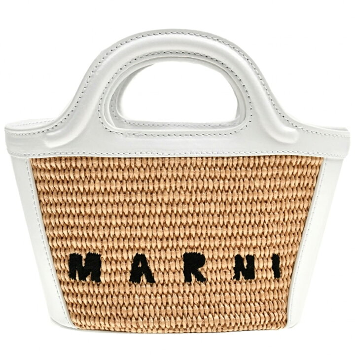 楽天市場】マルニ MARNI かごバッグ バスケット マイクロサイズ  