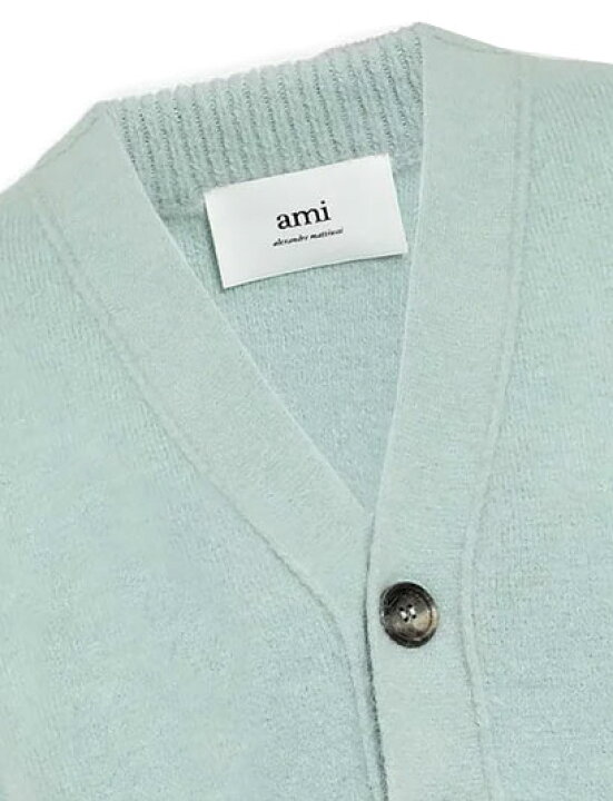 楽天市場】Ami paris アミ パリス カーディガン アルパカブレンド  