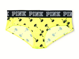 ヴィクトリアシークレットPINK（VictoriasSecretPINK）ショーツ ロゴ入り パンツ 下着 インナー レディース Logo Hipster Panty イエロー ピンク グレー【あす楽対応_関東】