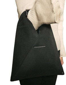 MM6 Maison Margiela ���]�� �}���W�F�� �G���G���V�b�N�X JAPANESE SMALL �W���p�j�[�Y�o�b�O �n���h�o�b�O �u���b�N �O���[ M60607P6414T8013 ��̓� �M�t�g