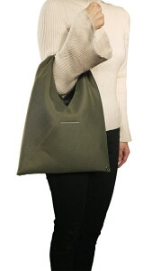MM6 Maison Margiela ���]�� �}���W�F�� �G���G���V�b�N�X JAPANESE SMALL �W���p�j�[�Y�o�b�O �n���h�o�b�O �u���b�N �O���[ M60607P6414T8013 ��̓� �M�t�g