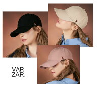 【正規販売店】VARZAR バザールキャップ 韓国ブランド CAP 紫外線対策帽子 ローズゴールド ブラック ピン…