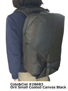 R[gGVG Cote&Ciel ORIL SMALLbNTbN ubN R[ebhLoX PCobNpbN Oril Small Coated Canvas Black 28683