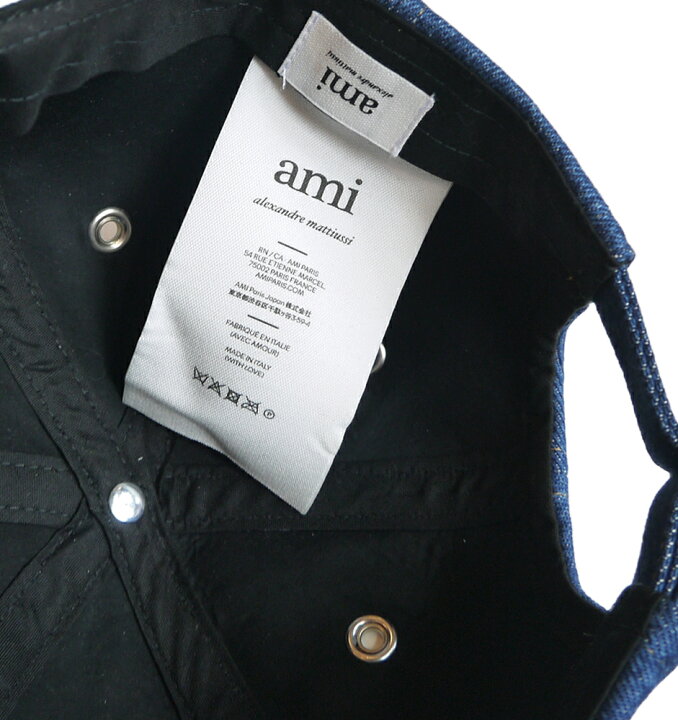 楽天市場】AMI ALEXANDRE MATTIUSSI Ami paris アミ パリス キャップ 