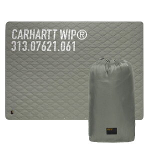 J[n[g Carhartt WIP uPbg cA[LguPbg ѕz Q 唻TCY Lv AEghA CeA TOUR QUILTED BLANKET Smoke Green Reflective I032492