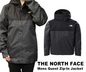 THE NORTH FACE U m[XtFCX Y ̓ 2025 AE^[ Mens Quest Zip-In Jacket hWPbg p[J[ u] EChu[J[ ubN h  DRYVENT }Eep[J[ tWb