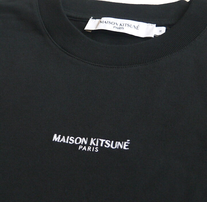 楽天市場】メゾンキツネ MAISON KITSUNE レディース 半袖Tシャツ ロゴ 