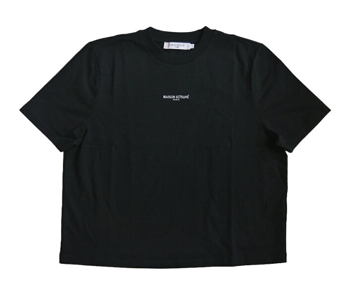 楽天市場】メゾンキツネ MAISON KITSUNE レディース 半袖Tシャツ ロゴ 