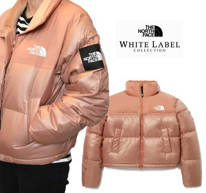 U m[XtFCX ؍ THE NORTH FACE WHITE LABEL _EWPbg x[WuE sN kvV _E AE^[ fB[X W'S NOVELTY NUPTSE RDS DOWN JACKET BEIGE_BROWN NJ1DP85N