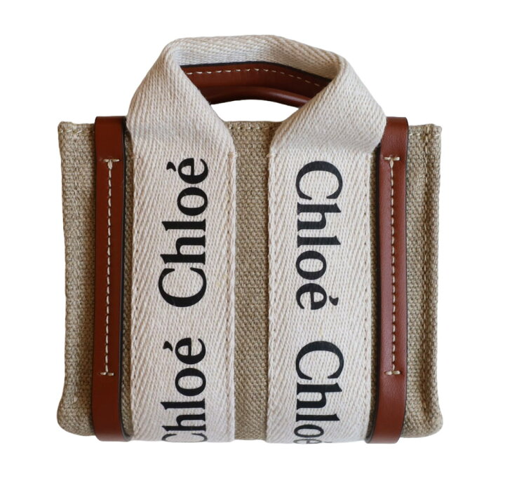 楽天市場】【2024年秋冬入荷】クロエ CHLOE Woody ウッディ ナノトート 