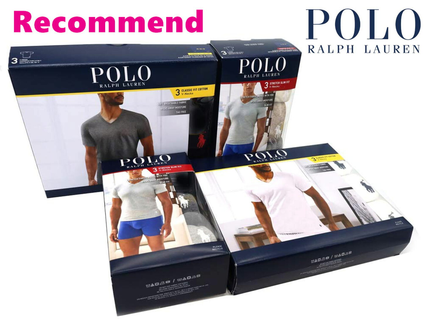 楽天市場 | OrangeCookie - POLO RALPH LAUREN アンダーウェア 3枚 