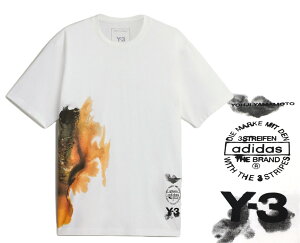 Y-3 ���C�X���[ T�V���c JX4744 Y-3 AOP SHORT SLEEVE TEE �g�b�v�X �����Y ���E�W���}���g �z���C�g