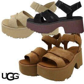 UGG アグ 厚底 サンダル スエード レディース ニューハイツアンクルストラップ 本革サンダル W New Heights Ankle Strap 1167475