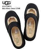 UGG アグ 厚底 スリッポン ムートンシューズ プラットフォーム ビア メリー ジェーン レザー スリッポン …