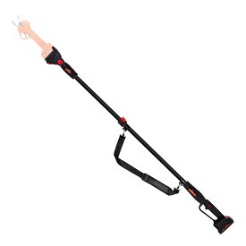 Kebtek電動剪定鋏の延長ポール 2段伸縮式 長さ1.2-1.8m 高枝切り 延長レバー 軽量 アルミ合金延長ロッド Kebtek電動ハサミB05532 B05530 B05525のみと互換性あり（品番B05503M、剪定鋏は別売り）