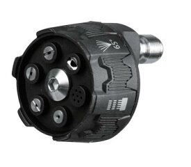 Kebtek 6in1真ちゅう製クイックコネクタ 高圧洗浄ショートガン用 (6段階マルチノズルのみ)