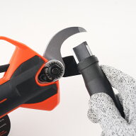 Kebtek 刃研ぎ用 両面砥石 電動剪定鋏用 剪定はさみ 研磨用砥石 両面研磨設計 保護キャップ付き 携帯便利…