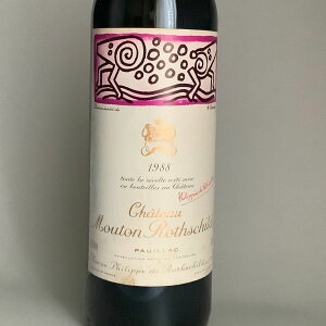 1988 Vg[ [g [gVg |CbN {h[ tX ԃC Chateau Mouton Rothschild X`Ch