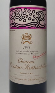 1988 Vg[ [g [gVg |CbN {h[ tX ԃC Chateau Mouton Rothschild X`Ch