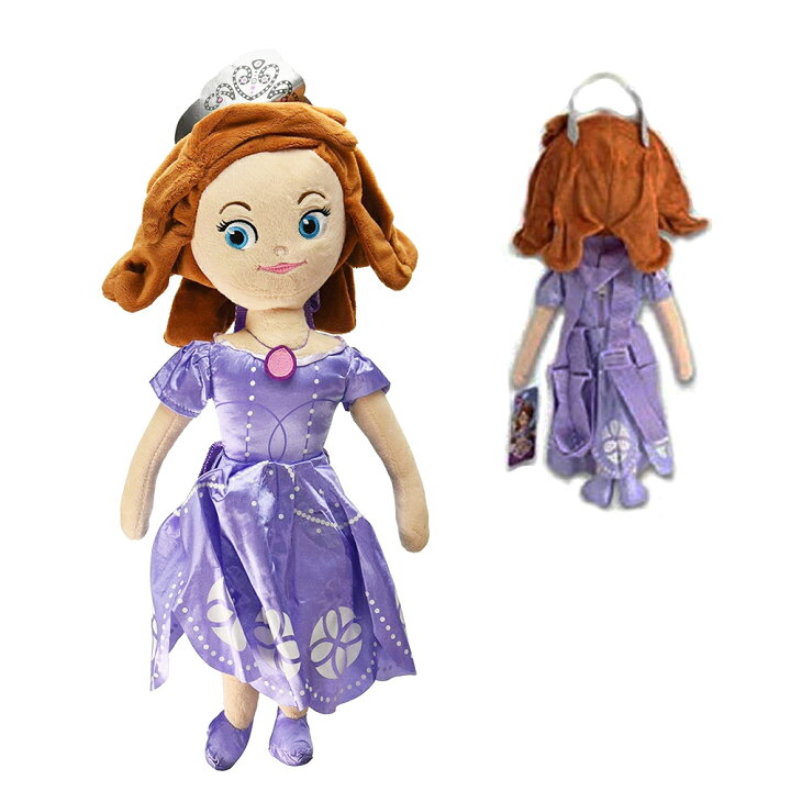楽天市場 Sofia The First ちいさなプリンセス ソフィアぬいぐるみリュックサック 宅急便送料無料 オレンジマミー
