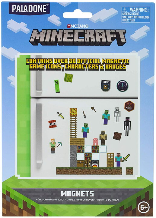楽天市場 マインクラフト ビルドマグネット オフィシャルライセンス Paladone Minecraft Officially Licensed ネコポス便は送料無料 オレンジマミー