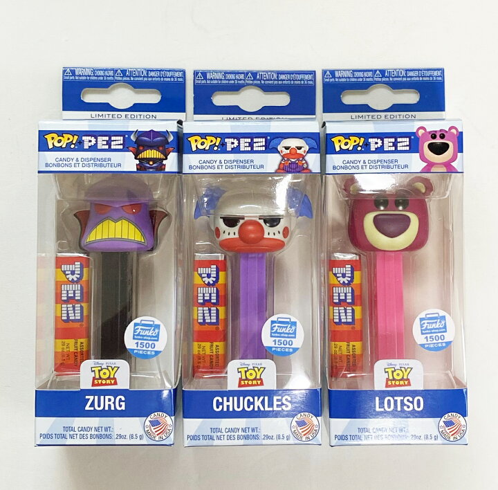 楽天市場 ファンコポップ ペッツ トイストーリー 世界限定1500個 3種セット Funko Popxpez Toy Story Set Of 3 宅急便送料無料 オレンジマミー