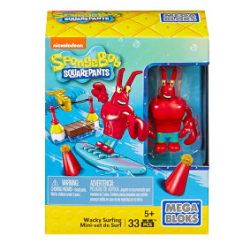 スポンジボブ メガブロックス ワッキーサーフィン Mega Bloks SpongeBob Wacky Surfing Figure Pack 宅急便送料無料