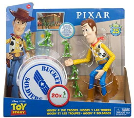 トイストーリー ウッディ＆バケツソルジャーセット Pixar Disney Toy Story Woody & The Troops 2-Pack 宅急便