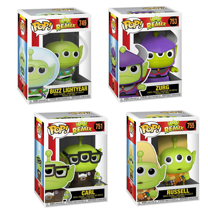 楽天市場】トイストーリー エイリアンリミックス Funko POPフィギュア 