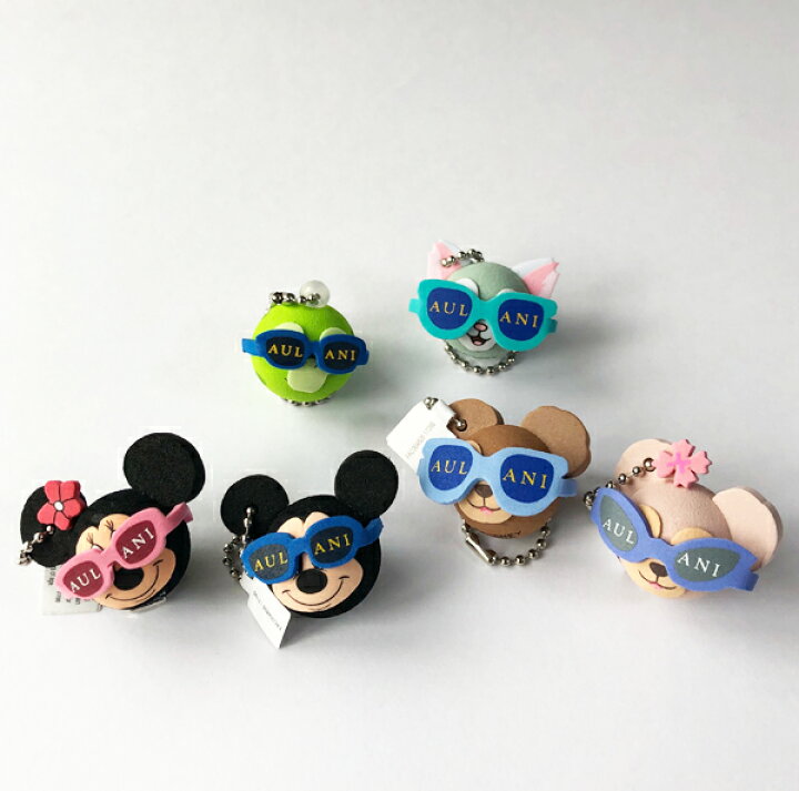 楽天市場 ディズニー ウレタンフェイスキーホルダー ハワイ限定 ディズニーアウラニグッズ オレンジマミー