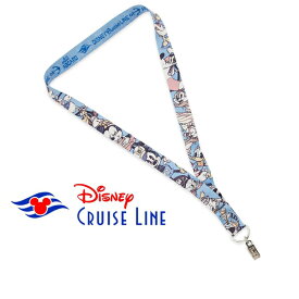 ネコポス便は送料無料　Disney cruise line限定商品ネックストラップ クルーデザイン