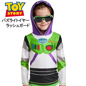 gCXg[[ oYCgC[ bVK[ht[ht xr[ LbY q XCEFA  Buzz Lightyear Hooded Rash Guard for Kids gCEXg[[4