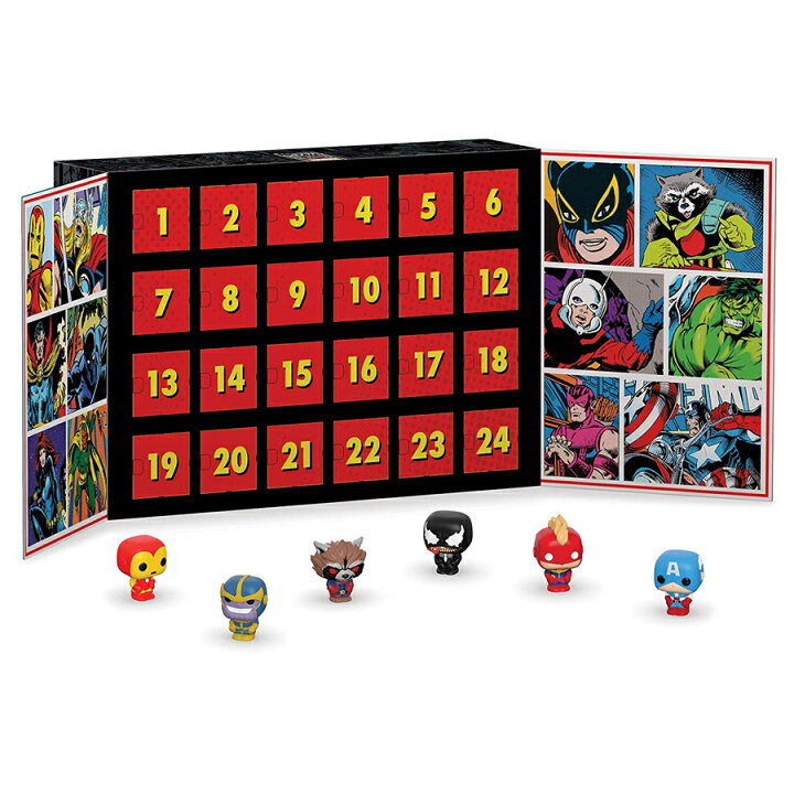 楽天市場】FUNKO ADVENT CALENDAR Marvel Marvel Themed Advent 