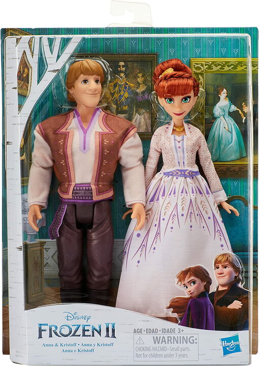 楽天市場】ディズニーアナと雪の女王2 アナ&クリストフフィギュア  