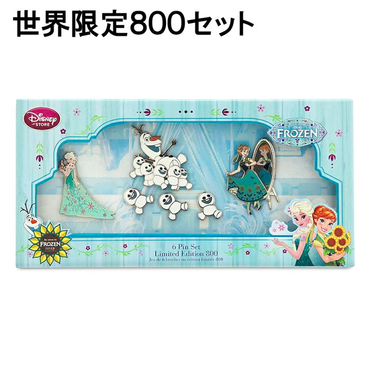 楽天市場】Disney Boxed Pin Set Frozen Fever Limited  