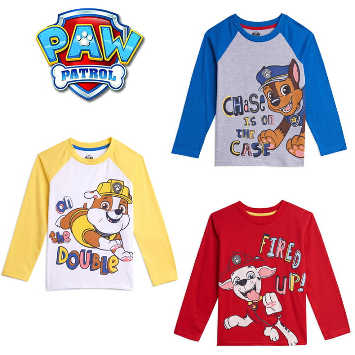 楽天市場】ロングTシャツ PAW PATROL パウパトロール キッズ用長袖T  